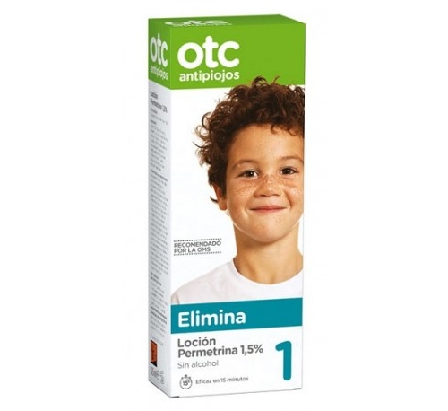 Otc antipiojos permetrina 1,5% locion (125 ml)