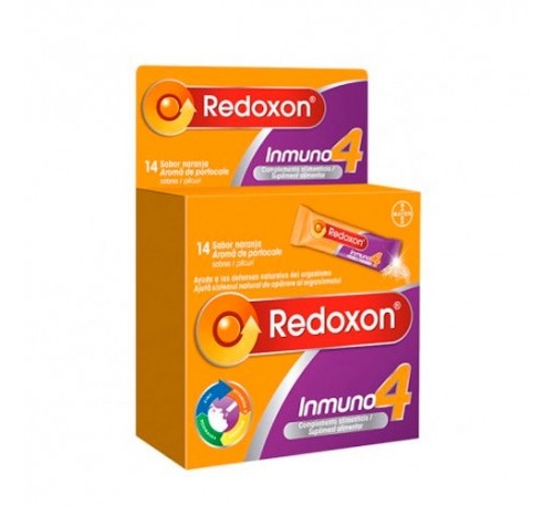 Redoxon inmuno 4 granulado (14 sobres)