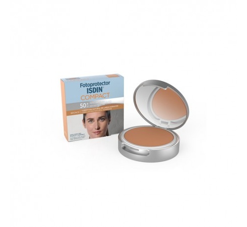 Fotoprotector isdin compact spf-50+ (Bronce 10 g)