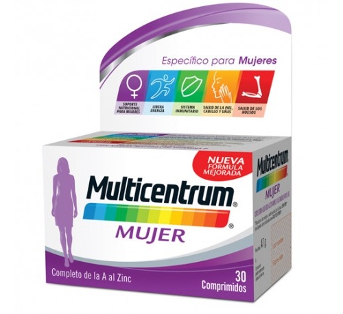 Multicentrum mujer (30 comp)
