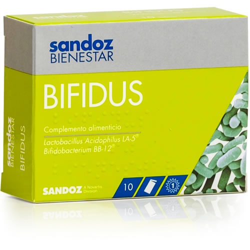 Sandoz bienestar bifidus monodosis (10 sobres)
