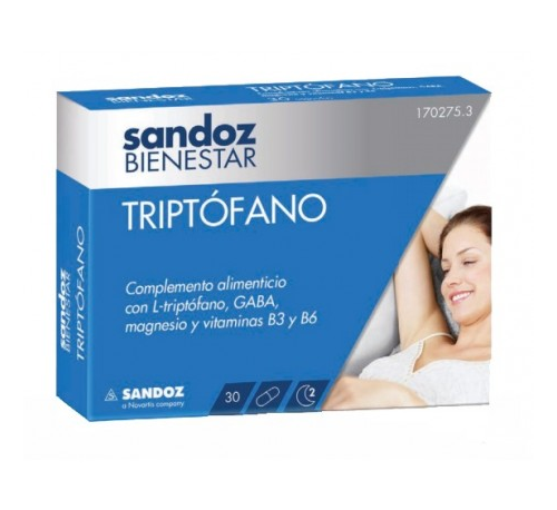 Sandoz bienestar triptofano (30 capsulas)