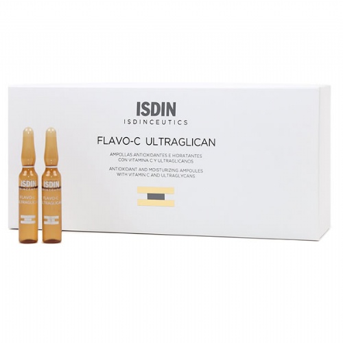 Isdinceutics flavo-c ultraglican (30 ampollas 2 ml)