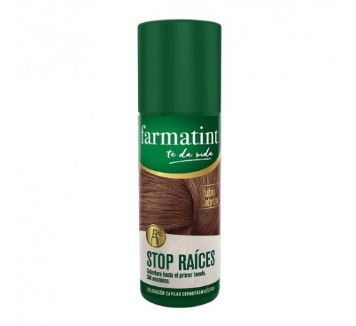 Farmatint stop raices rubio cobrizo
