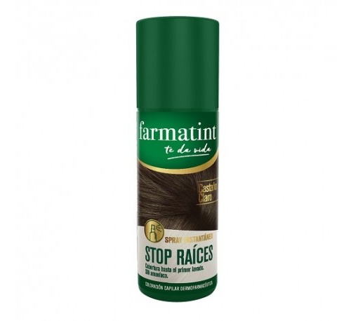 Farmatint stop raices castaño claro
