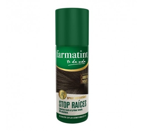 Farmatint stop raices castaño oscuro