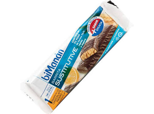 Bimanan barrita chocolate negro y naranja (40 g 1 u (exp 24 u))