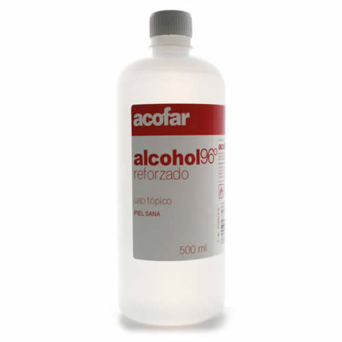 Acofar alcohol etilico 96º reforzado (500 ml)