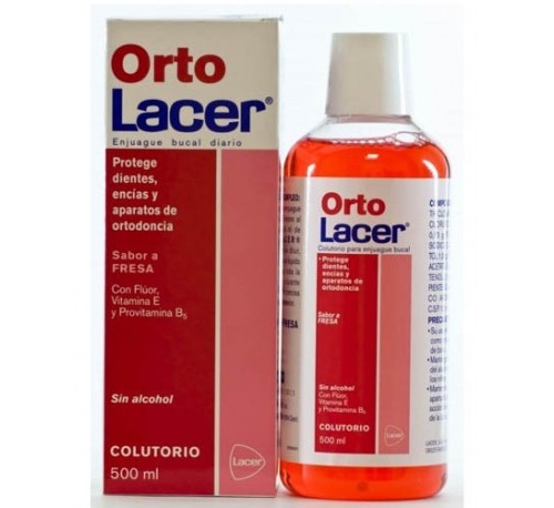 Ortolacer colutorio (Fresa 500 ml)