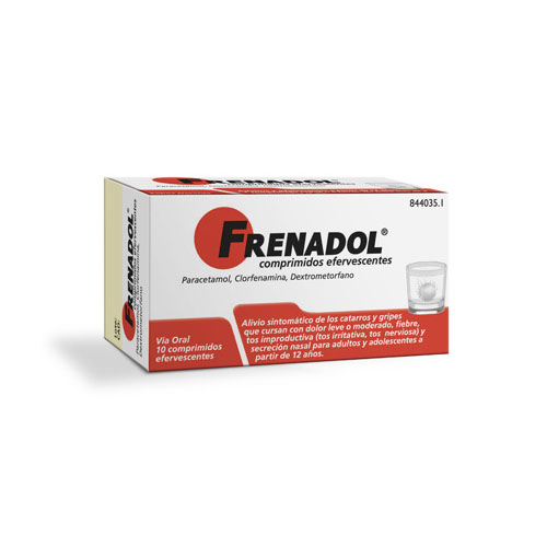 FRENADOL COMPRIMIDOS EFERVESCENTES , 10 comprimidos