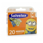 Salvelox - aposito adhesivo (minions 20 apositos infantiles)