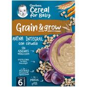 Gerber avena con ciruela (1 estuche 250 g)