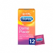 Durex dame placer - preservativos (12 unidades)