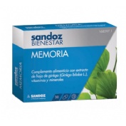 Sandoz bienestar memoria (30 caps)