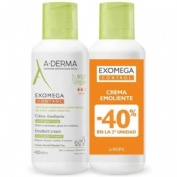 A-derma exomega crema pack 2x400ml