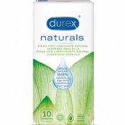 Durex naturals - preservativos (10 unidades)