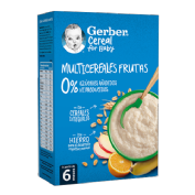 Gerber multicereales 0% azucares añadidos (1 estuche 270 g)