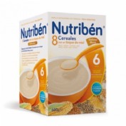 Nutriben 8 cereales y miel galletas maria (600 g)