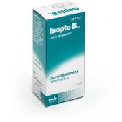 ISOPTO B12 0,5 MG/ML COLIRIO EN SOLUCION , 1 frasco de 5 ml