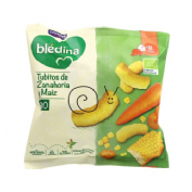 Bledina bio snack tubitos de zanahoria y maiz 1