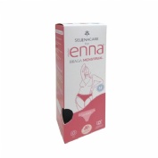 Braga menstrual - enna dia (1 unidad talla m flujo abundante color negro)