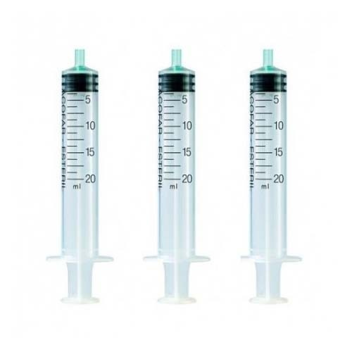 Jeringa s/ aguja 3 piezas esteril - acofar (20 ml)