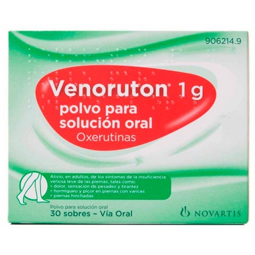 VENORUTON 1 g POLVO PARA SOLUCION ORAL , 30 sobres