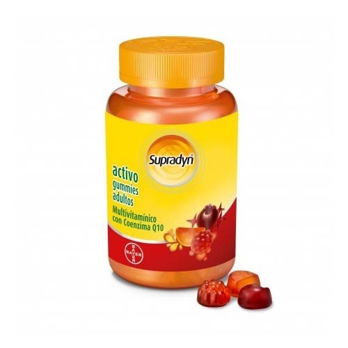 Supradyn activo adultos gummies (70 caramelos de goma)