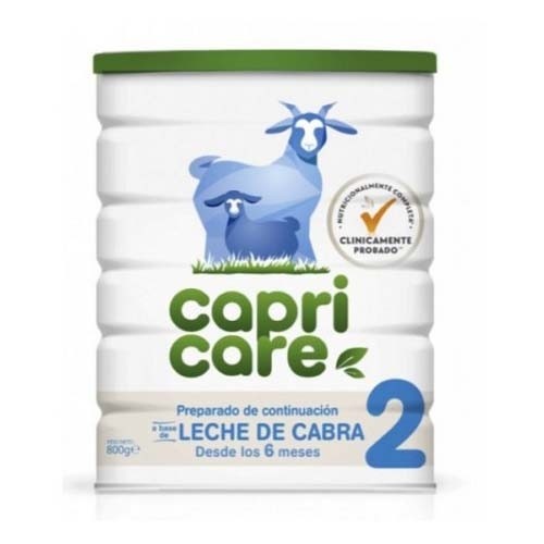 Capricare 2 preparado lactantes desde 6ºmes - leche de cabra (1 envase 800 g)