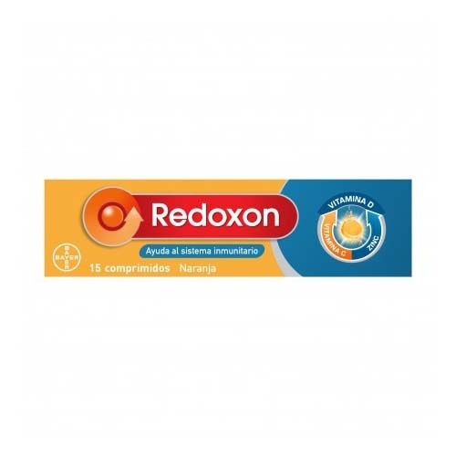 Redoxon doble accion comp efervescentes (15 comprimidos naranja)