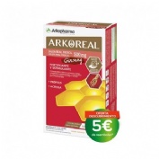 Arkoreal jalea real + ginseng (20 ampollas 15 ml)