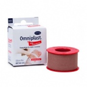 Esparadrapo hipoalergico (Tejido resistente 5 m x 2,50 cm)
