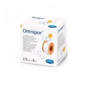 Esparadrapo hipoalergico - omnipor papel (1 unidad 5 m x 2,5 cm)