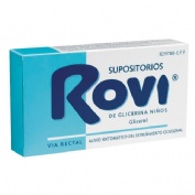 SUPOSITORIOS DE GLICERINA  ROVI  NIÑOS, 15 supositorios