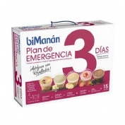 Bimanan plan emergencia 3 dias  15 sobres 44 g