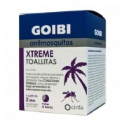 Goibi xtreme forte repelente de insectos (16 toallitas)