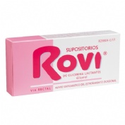 SUPOSITORIOS DE GLICERINA ROVI LACTANTES, 10 supositorios